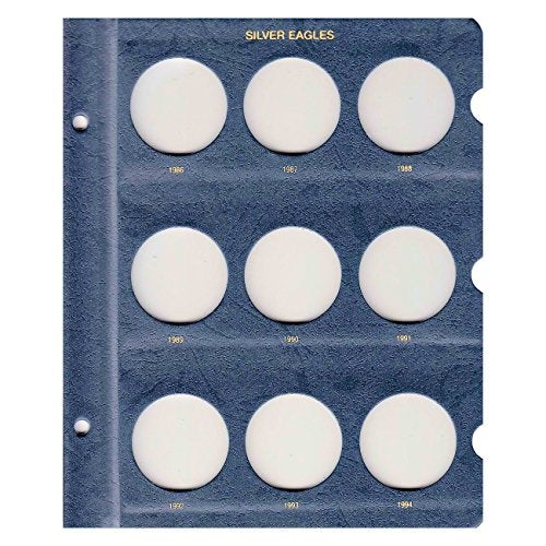 Whitman US American Silver Eagle Coin Album 1986 - 2021 #3395 - Image 2