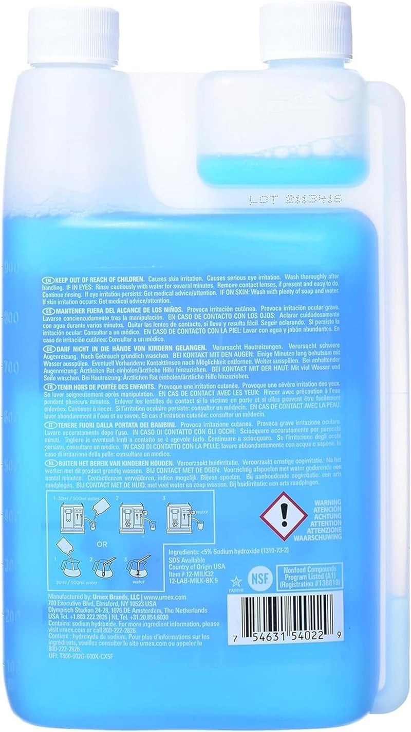 Urnex منظف رغوة الحليب من رينزا القلوي - 33.6 أونصة - Image 2