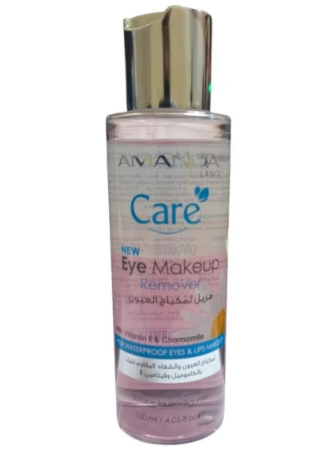Amanda Milano Eye And Lip Makeup Remover With Chamomile And Vitamin E 120 ml - Image 1