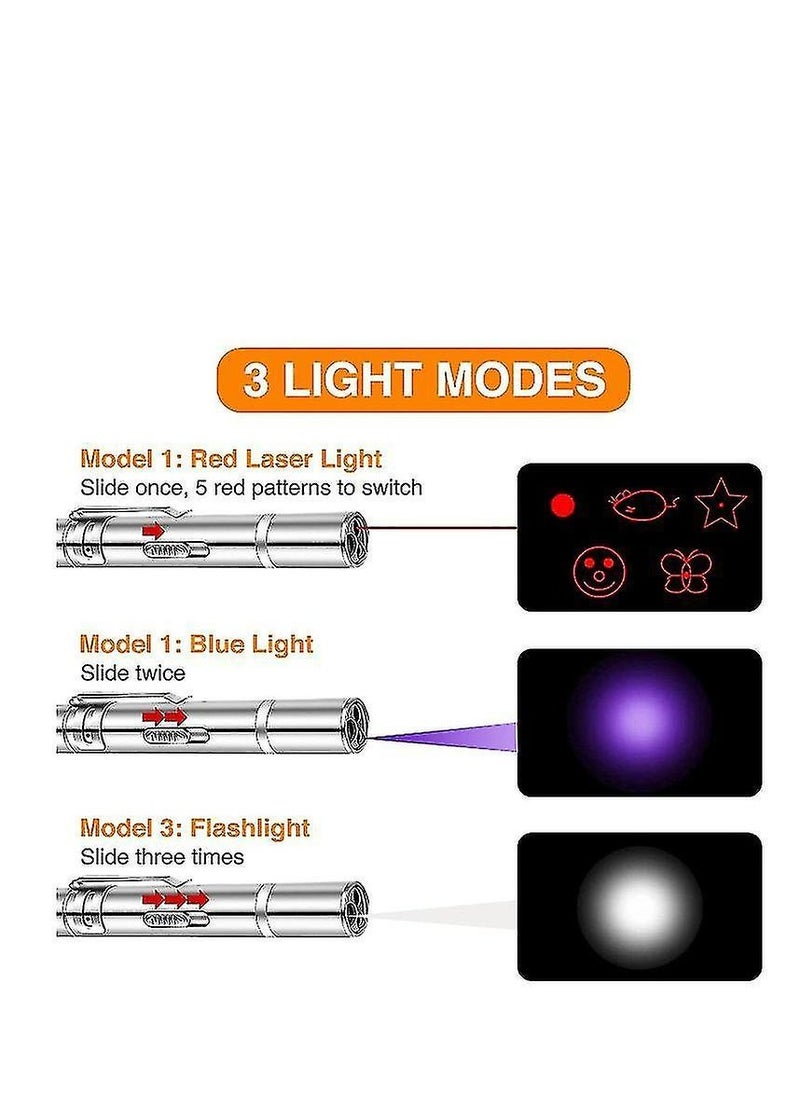 My Pets LED Laser Light Pointer Silver  - Image 4