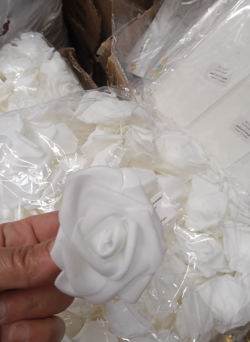 Generic High Quality Real Looking Artificial Foam Rose Flower for Wedding, Birthday, Party, Home, Gift Decoration (100pcs)  - Image 1