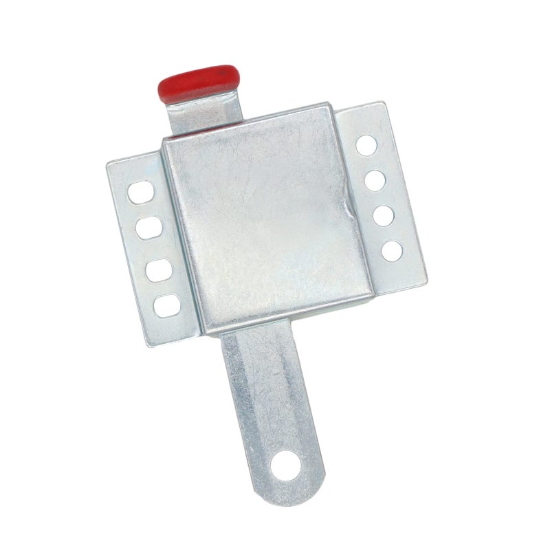 Xadnitu 2 Pieces Heavy Duty Inside Deadlock Galvanized Steel Garage Door Slide Lock For Most Garage Doors Locking Sliding Latch For Manual Open - Image 5