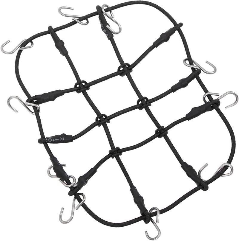1 18 Scale RC Car Luggage Net High Simulation Nylon Material Black - Image 1