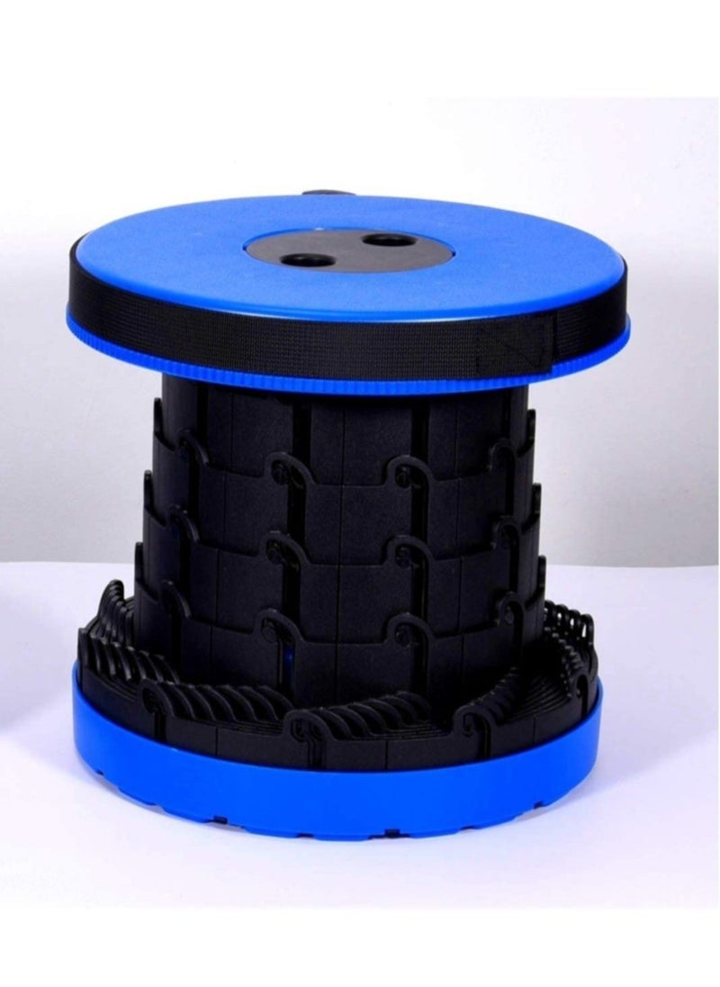 ELTRAZONE Upgrade Version Portable Telescoping Stool Retractable, Bearing 180KG, Hight Adjustable Easily, Folding Stool for Garden Camping Stools Fishing Hiking Traveling BBQ, Patent design - Image 2