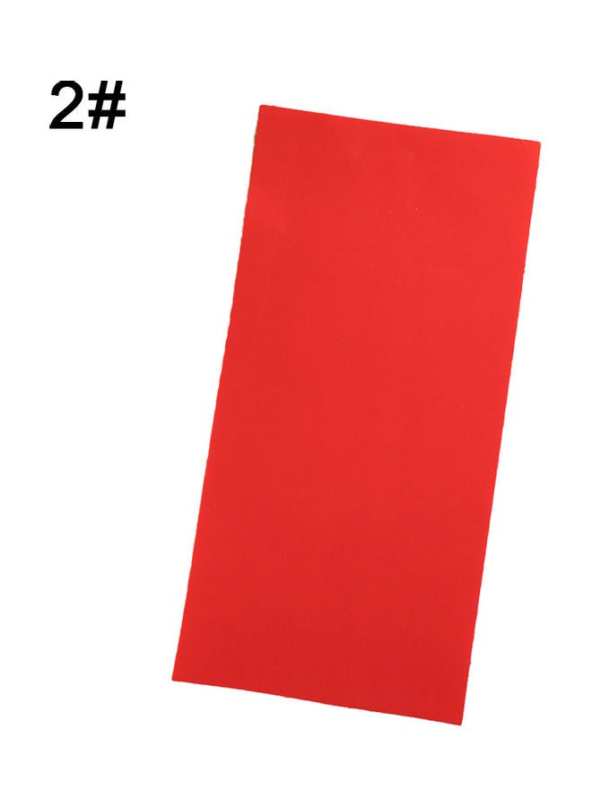 NIBEMINENT Raincoat Appliqued Self-adhesive Patch Sticker Red 