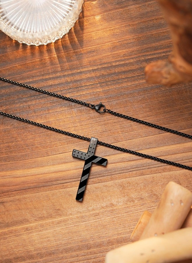 Tarsus To My Son Necklace Gifts from Mom Dad, Cross Necklace Teen Teenage Son Boy Valentines Easter Birthday Christmas Jewelry Gifts for Sons Adult Men - Image 3