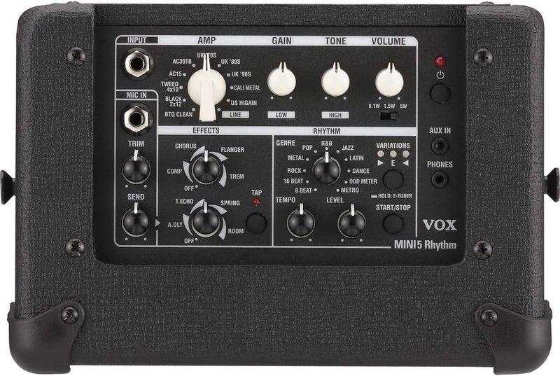 VOX Mini5 Rhythm 5W Guitar & Mic Amplifier - Image 4