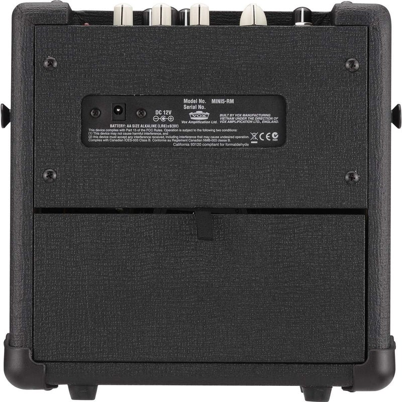 VOX Mini5 Rhythm 5W Guitar & Mic Amplifier - Image 5