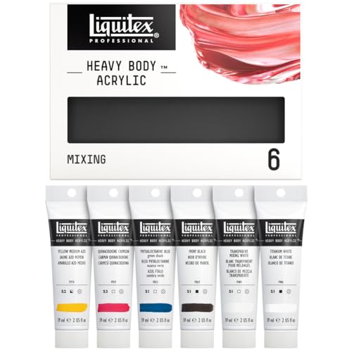 Liquitex Professional Acrylic Set Heavy Body Mixing 6 - Image 1
