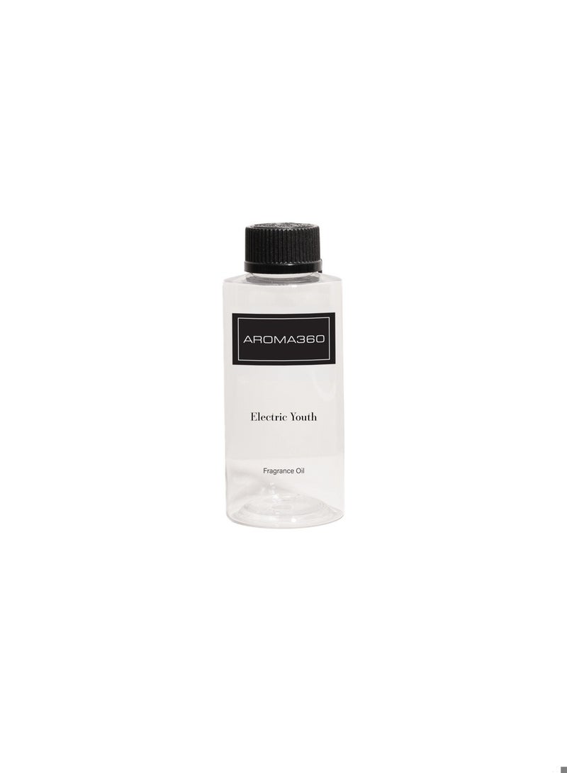 AROMA360 Electric Youth Fragrance Oil Blend - Hotel Inspired for Luxury Essential Oil Diffusers - Aromatherapy Scent Diffuser Oil - Wild Bergamot, Neroli, and Cypress 