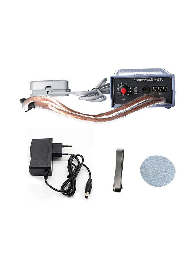 Generic - Generic Spot Welder 5000W High Power Handheld Spot Welding Machine Portable 0-800A Current Adjustable Welders for 18650 Battery EU Plug - Image 1