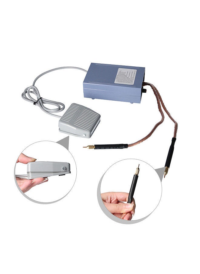 Generic - Generic Spot Welder 5000W High Power Handheld Spot Welding Machine Portable 0-800A Current Adjustable Welders for 18650 Battery EU Plug - Image 1