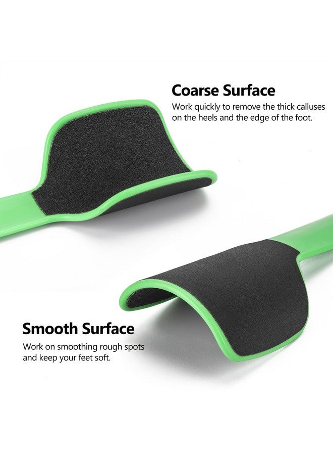 BTYMS 2 Pcs Curved Foot File Callus Remover for Feet, Double Sided Heel File Scraper U Shaped Foot Scrubber Dead Skin Remover - Image 3