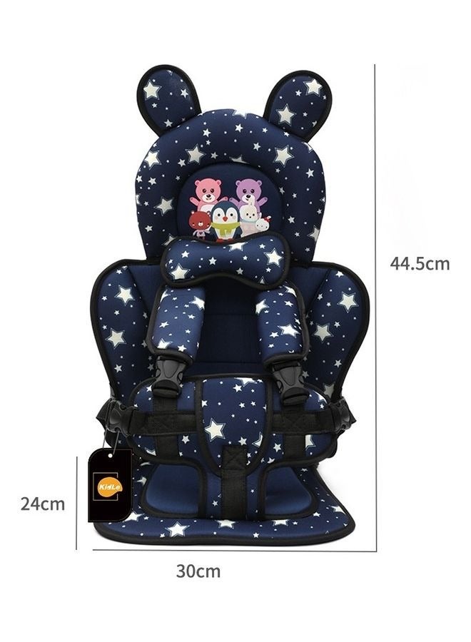 Loquat Starry Sky Regular Edition Portable Breathable Child Seat Cushion,Cushion Suitable For Stroller,Child Safety Seat,Baby Seat Pad Liner For Stroller Soft Cotton Baby Stroller Cushion,Baby Carriage Cus - Image 2