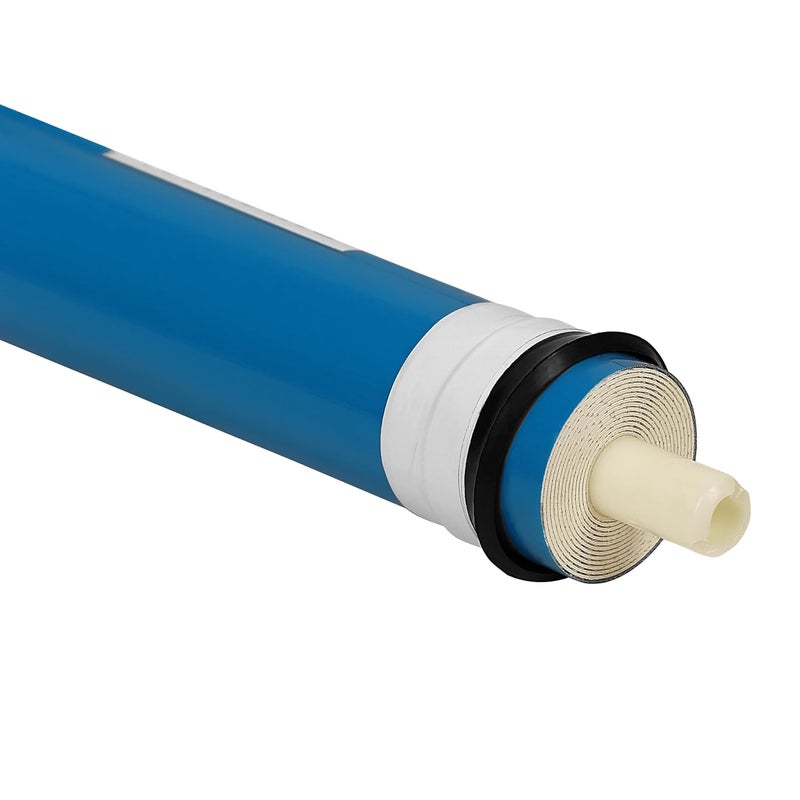 Ruiquan 100 GPD RO Membrane High TDS Compatibility Up to 3000 Universal Fit for All RO Systems Blue Cartridge Filter for Home Use - Image 3