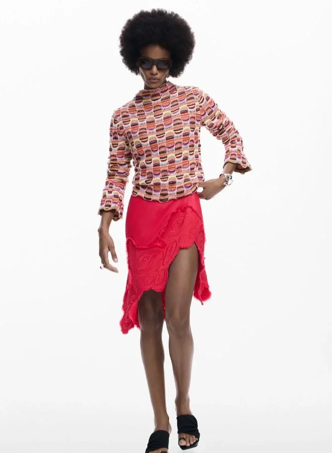 ديسيجوال سترة محبوكة ملونة