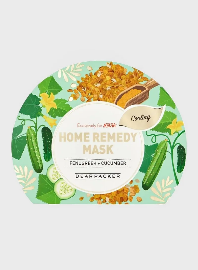 DEAR PACKER Home Remedy Mask - Fenugreek & Cucumber