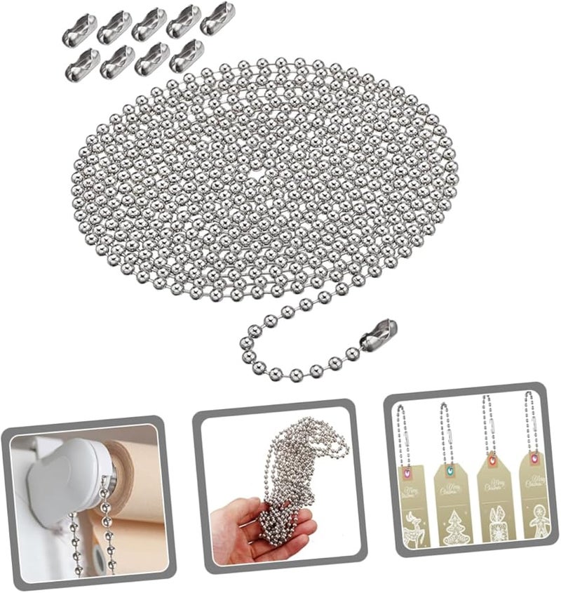 Ceiling Fan Pull Chain Extender Metal With Connectors Durable Height Adjustable - Image 5