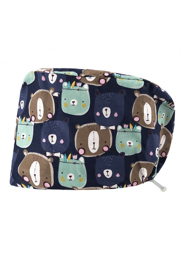 NIBEMINENT Unisex Scrub Hats Surgical Hats Printed Medical Nurse Operating Room Caps Women Pet Grooming Nursing Hats Sanitary Cap