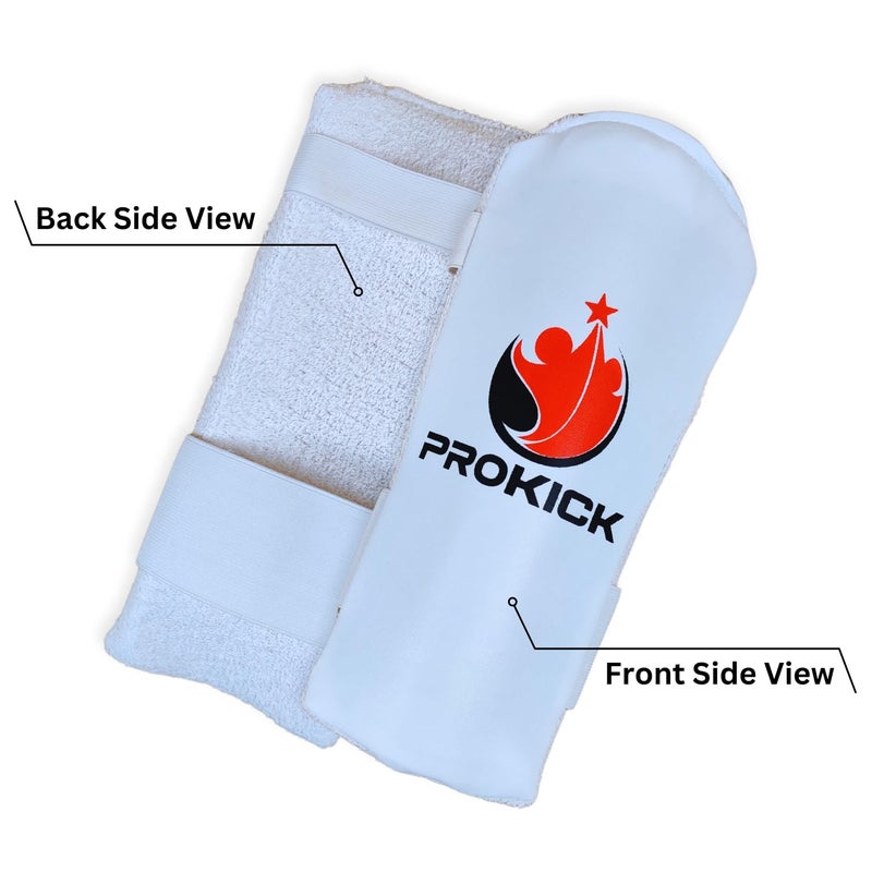 Prokick Instinct Cricket ARM Guard|Protective Elbow Guard|Form Elbow Guard|Suitable for Youth|White - Image 3