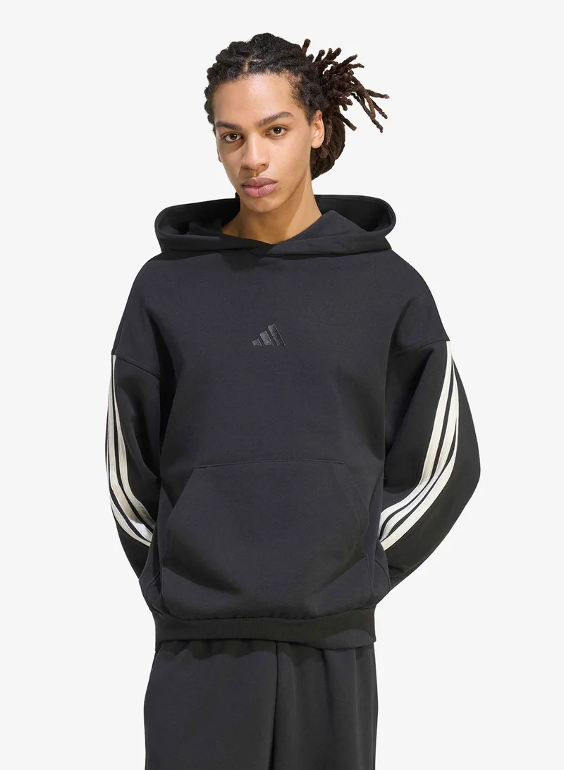اديداس هودي بثلاث خطوط