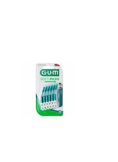Gum SUNSTAR GUM Soft Picks Advanced Large Blister (30's) #651M30 - Gentle Dental Picks for Sensitive Teeth and Gums - Deep Cleaning and Comfortable Interdental Brushes for a Healthy Smile  - Image 3