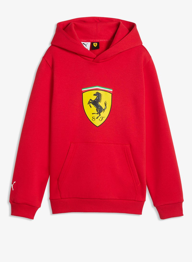 PUMA Youth Ferrari Colored Shield Hoodie - Image 4