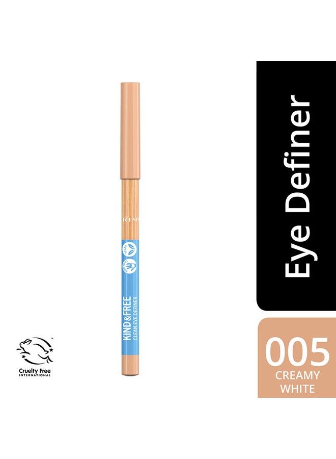 RIMMEL LONDON Kind & Free Clean Eyeliner Pencil - Image 2