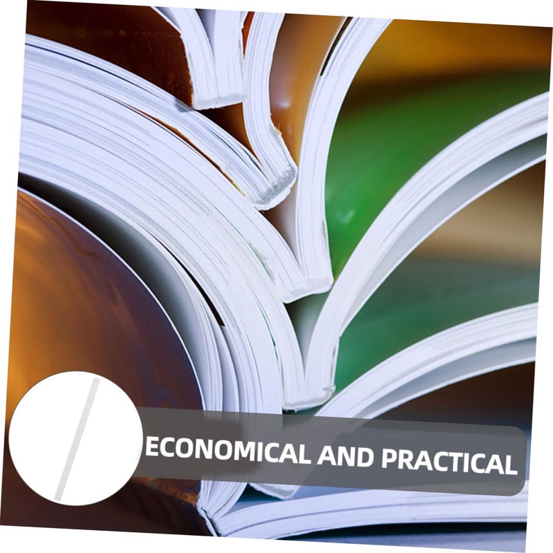 White Bookbinding Glue Strips 29x1 5cm 10pcs for Repairing Books Contracts Textbooks Thermal Adhesive Quick Binding Long Lasting - Image 5