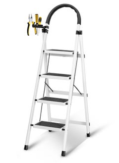 4step ladder white