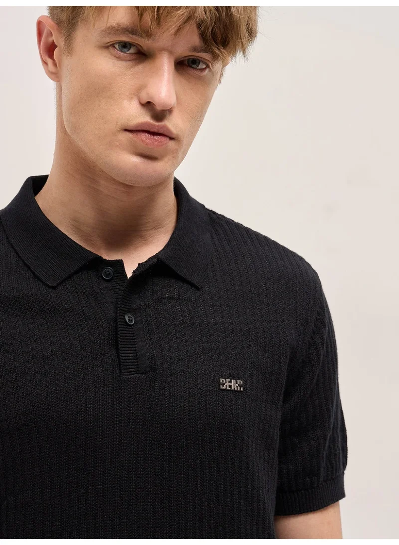 The Bear House  Men’s Polo T-Shirt – Soft, Breathable Cotton, Classic Fit for All-Day Comfort, Stylish Casual Shirt for Summer, Everyday Wear & Outdoor Activities for Men | Best Price UAE