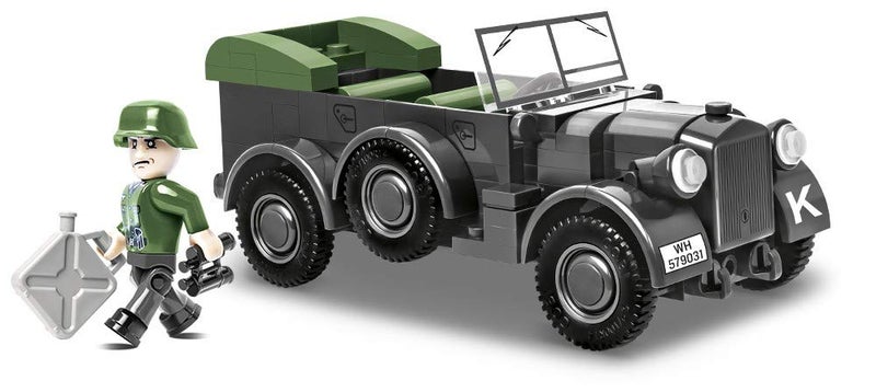 COBI Historical Collection 1937 Horch 901 Kfz15 German OffRoad Car Building Set 185 Pieces - Image 4