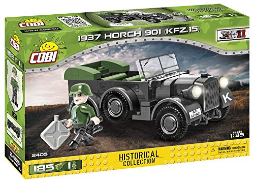 COBI Historical Collection 1937 Horch 901 Kfz15 German OffRoad Car Building Set 185 Pieces - Image 5