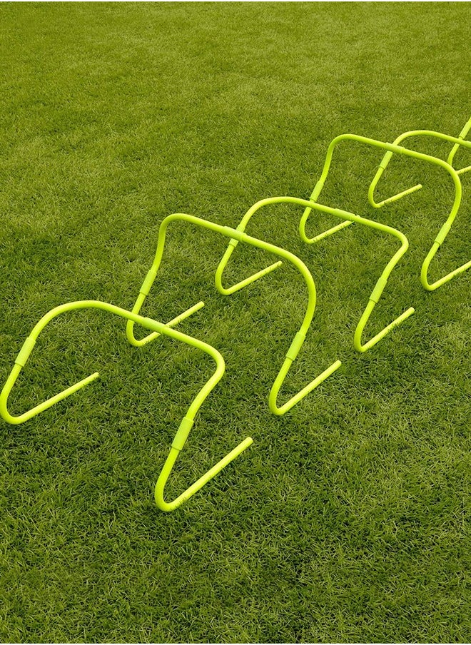 GROIC - 3 Pack Agility Speed Hurdles Upgraded Training Hurdles Adjustable Height,Ultra Durable All-in-One Speed Hurdles 2 Way Plyometric and Speed Hurdle Set for Soccer and Football - Image 1