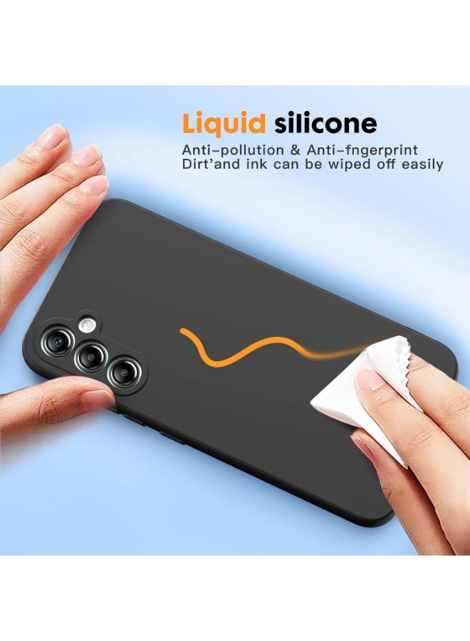 MUDISO Samsung Galaxy A24 Case Cover Slim Fit Jelly Silicone Case for Galaxy A24 Shockproof Matte Finish Phone Cover for Samsung Galaxy A24 - Image 4