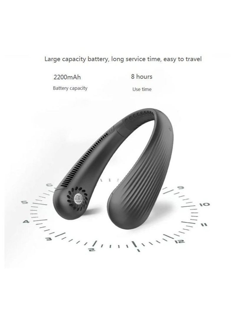 Cool Baby COOLBABY Neck Fan USB Small Fan Folding Bladeless Neck Fan - Image 2