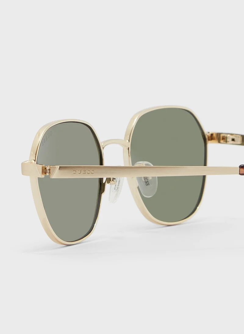 GUESS Pentagon Sunglasses