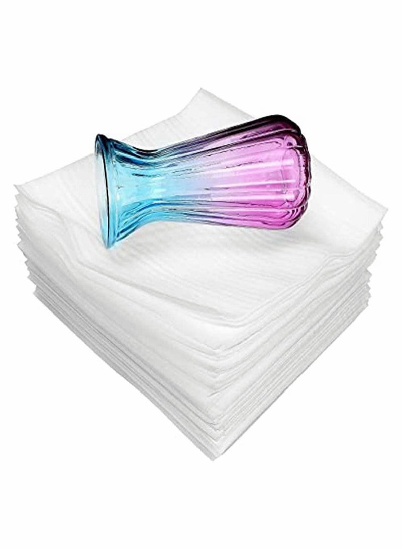 KASTWAVE 50Pcs Cushion Foam Pouches & Sheets, Moving Foam Wrap Pouches, Protect Mug, Cup, Glasses  - Image 1