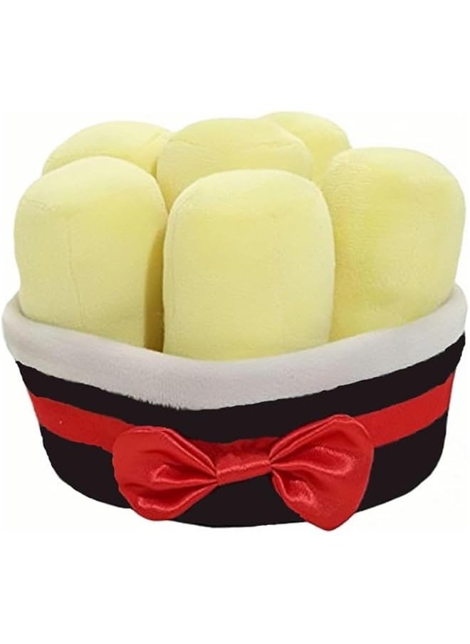 Toast, Cream, Bread, Pillow, Fun Food, Plush Toy Pillow, Cute Stuffed Plush, Cream Pillow, Great Choice for Birthday Gifts, 25cm/9.8inches  - Image 2