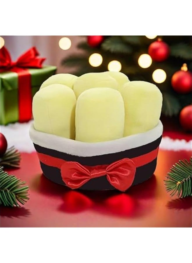 Toast, Cream, Bread, Pillow, Fun Food, Plush Toy Pillow, Cute Stuffed Plush, Cream Pillow, Great Choice for Birthday Gifts, 25cm/9.8inches  - Image 5