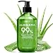Aloderma جل الألوة فيرا النقي 99% من ألوديرما مصنوع خلال 12 ساعة من الحصاد زجاجة ضخمة سعة 176 أونصة مضخة جل ألوة خفيف وغير لزج لتخفيف حروق الشمس ألوة طبيعية مهدئة للوجه والشعر - Image 2