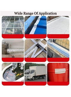 HAVEN Super Waterproof Tape – Outdoor Leak Repair Aluminum Butyl Tape, Permanent Leak-Proof All-Weather Patch, UV-Resistant Pipe Awning Sail Roof Window Sealing (10cm x 5m)  - Image 5