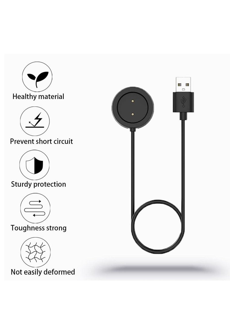 1M Charging Cable Smart Accessories Portable Charging Charger Compatible with AMAZFIT GTS Smart Watch Fast Charger Charging Dock - Image 2