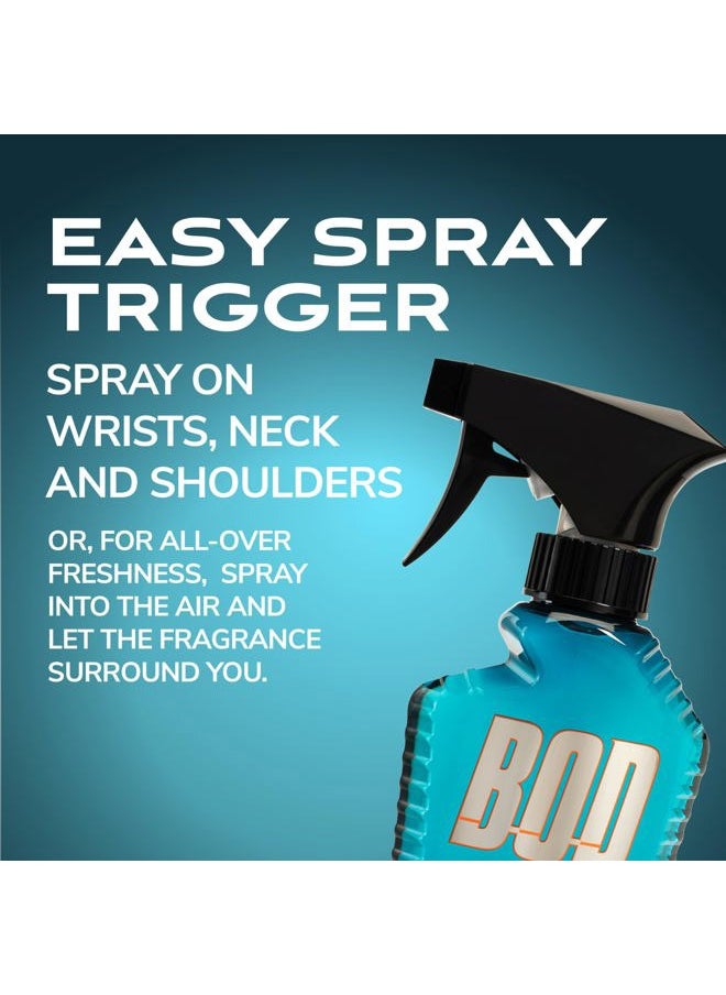 BOD Man BOD man Fragrance Body Spray, Fresh Blue Musk, 8 fl oz  - Image 3