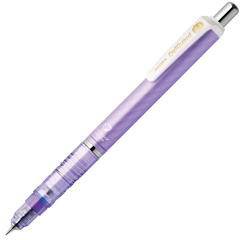 Zebra Pen Zebra Mechanical Pencil, Del Guard, 0.3mm, Luminous Violet (P-MAS85-LMV) - Image 1