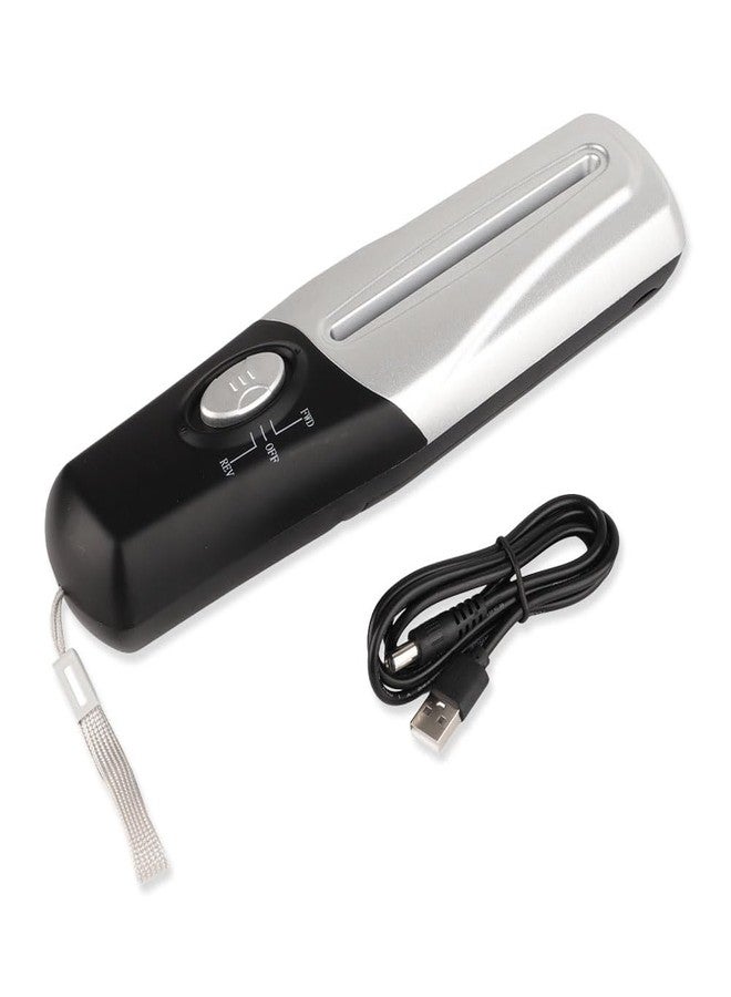Leopacat Portable Handheld Paper Shredder - Mini USB Document Cutter Home/Office Paper Cutting Tool 4mm Shredding Capacity for Small Amounts of Paper - Image 1