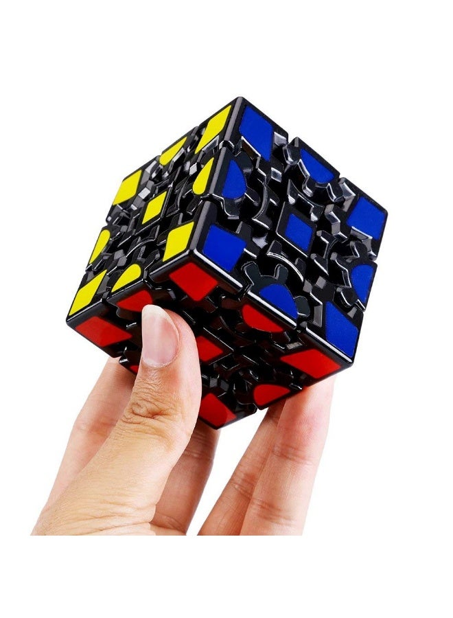WinCheer Magic Combination 3D Puzzle Gear Cube, 3x3 Match-specific Speed Gear Cube Stickerless Twisty Puzzle - Image 5