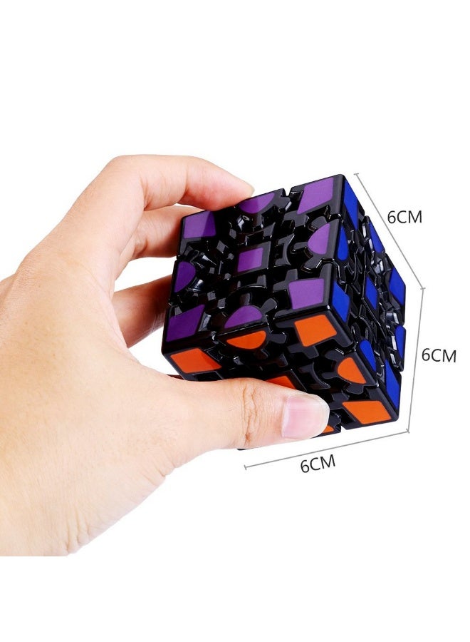 WinCheer Magic Combination 3D Puzzle Gear Cube, 3x3 Match-specific Speed Gear Cube Stickerless Twisty Puzzle - Image 4