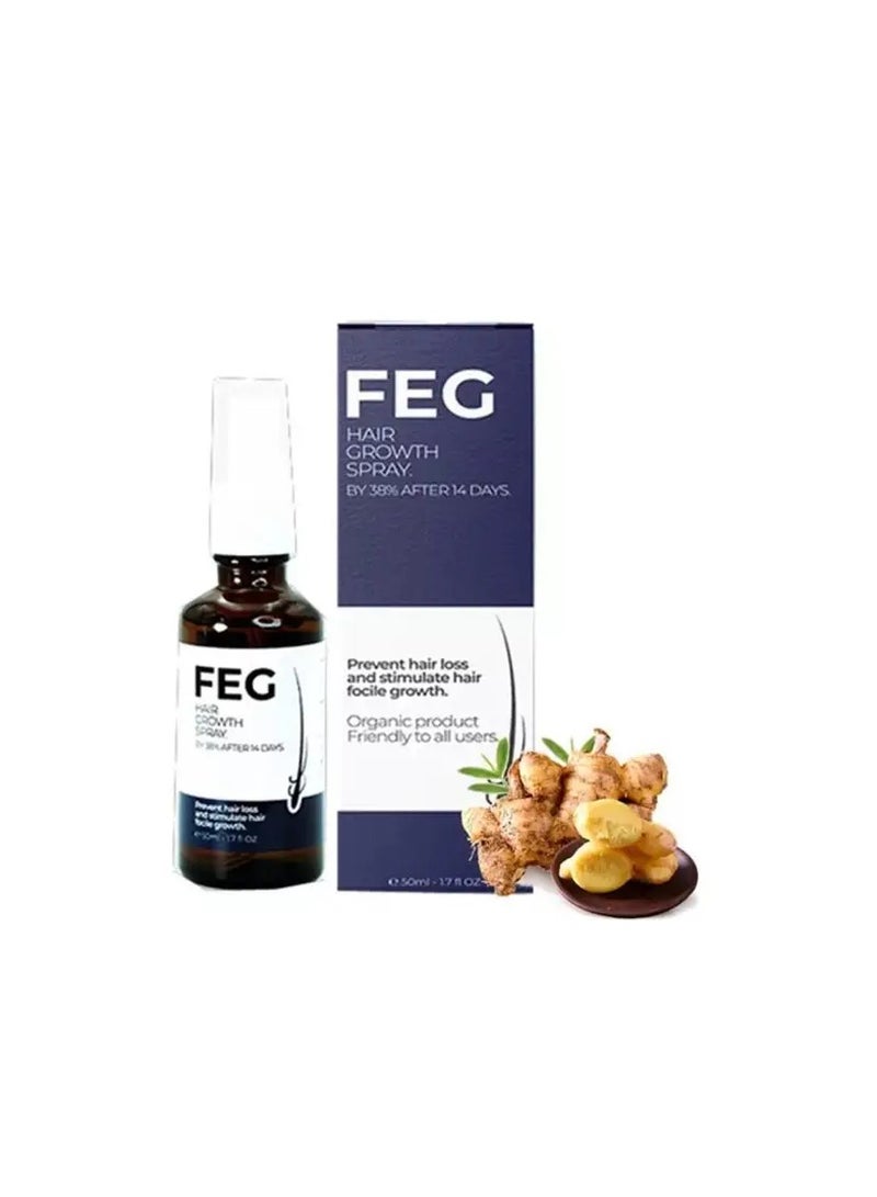 Feg hair growth spray 50ml - Image 3
