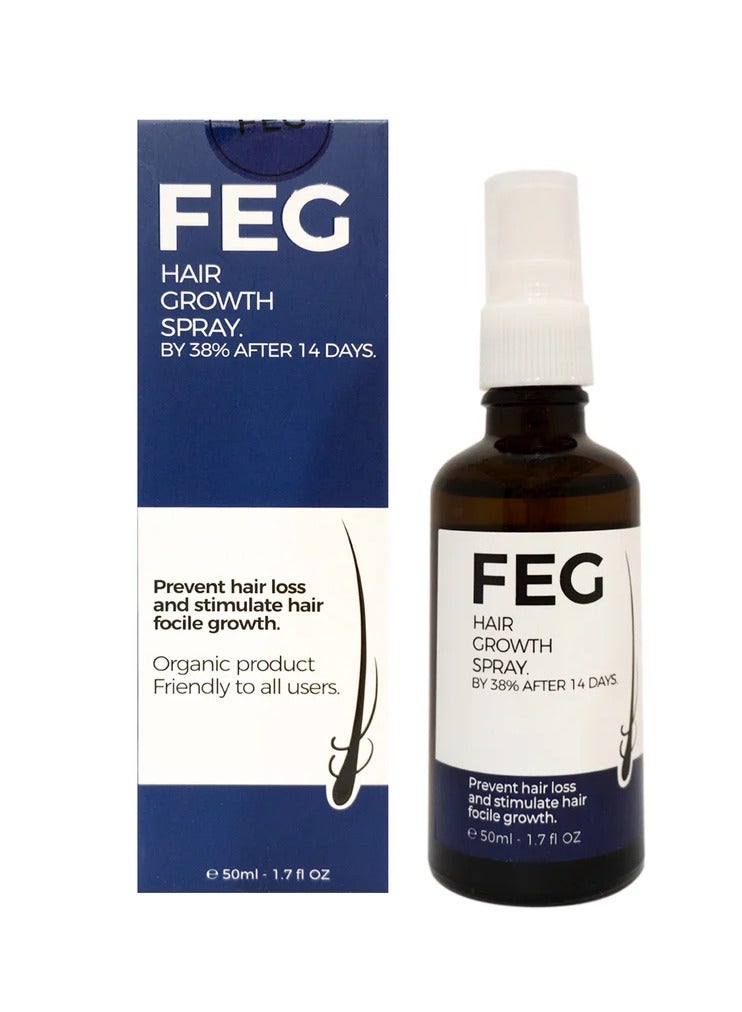 Feg hair growth spray 50ml - Image 1